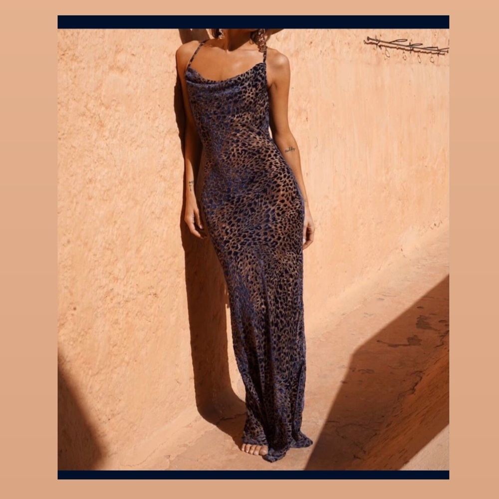 New! Rat & Boa Jasmine Leopard Dress